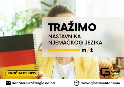 Glossa - tražimo nastavnika njemačkog jezika