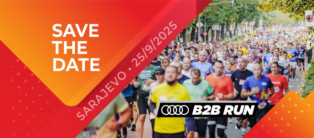 Audi B2B Run 2025: Pokreni svoj tim – zdravije, jače i sretnije kompanije trče zajedno!