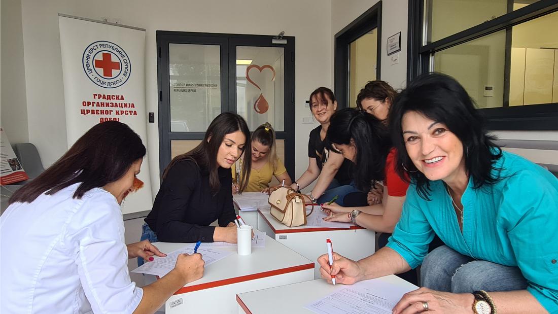 DOBOJ: Akcija dobrovoljnog davanja krvi