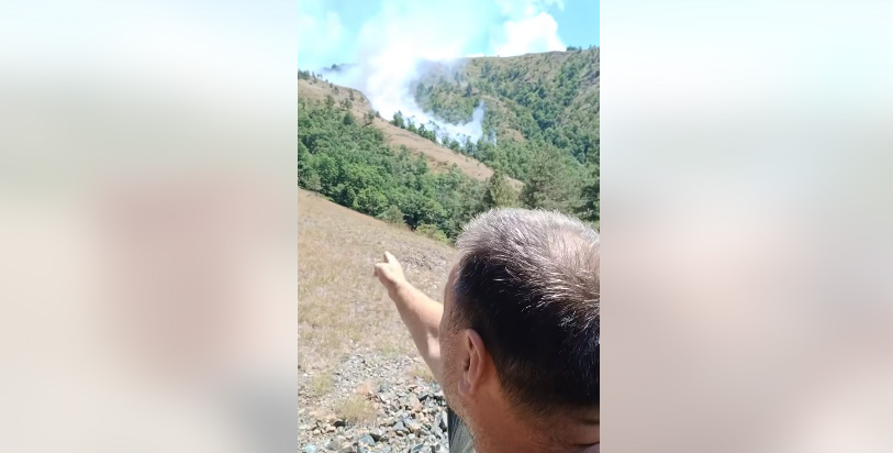 Požar na Gostilju pod kontrolom: Sve raspoložive službe na terenu