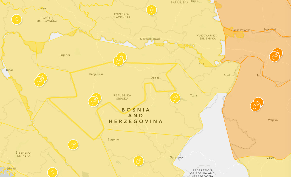 DOBOJ: Žuto upozorenje zbog grmljavine – oprez zbog mogućih lokalnih oluja