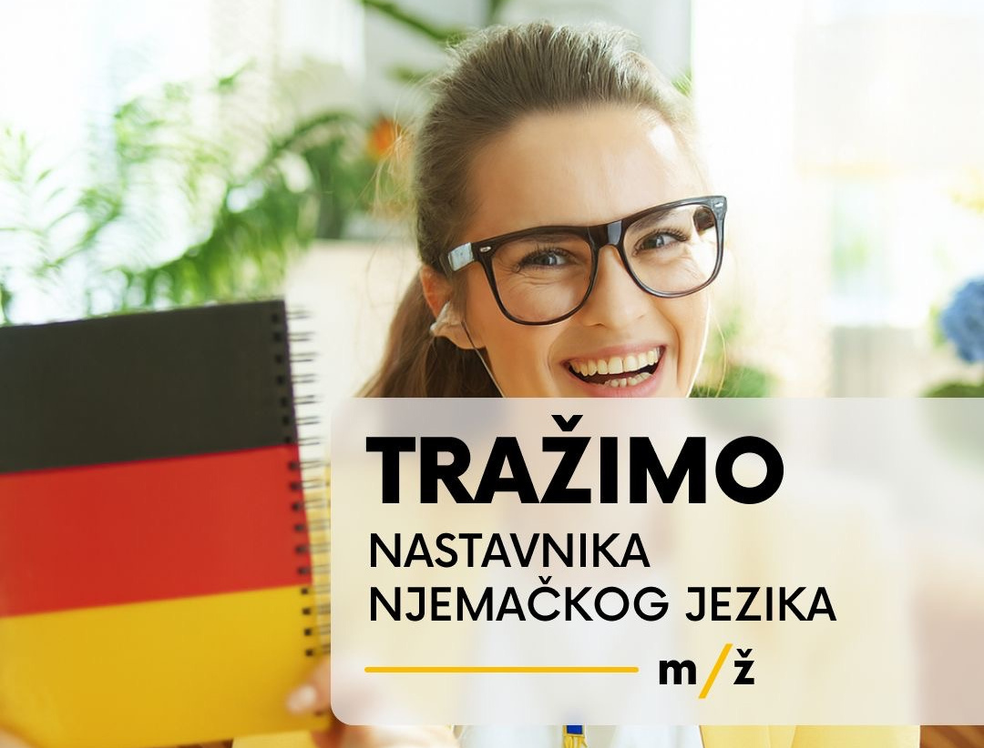 OGLAS ZA POSAO: Glossa – centar u Doboju traži nastavnika/icu njemačkog jezika