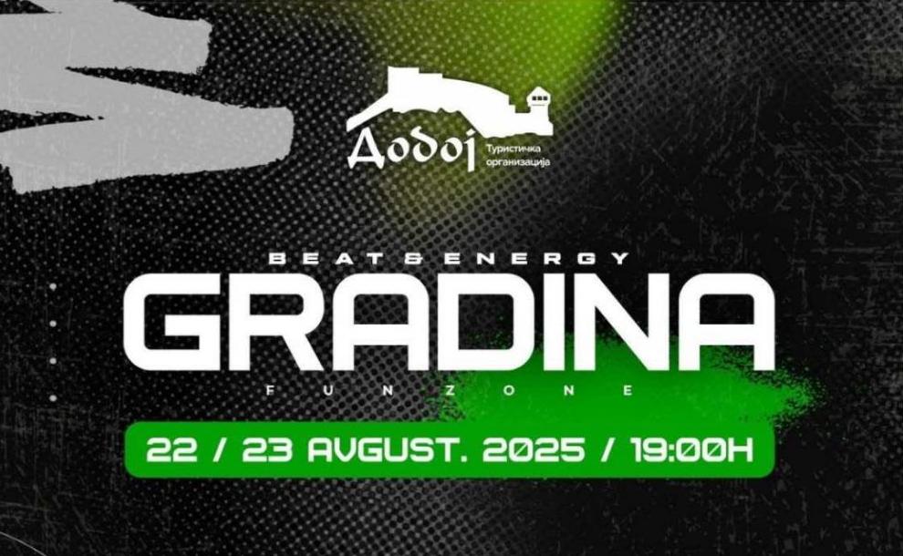 Elektronski zvuk na Gradini: Beat & Energy GRADINA Fun Zone 2025.