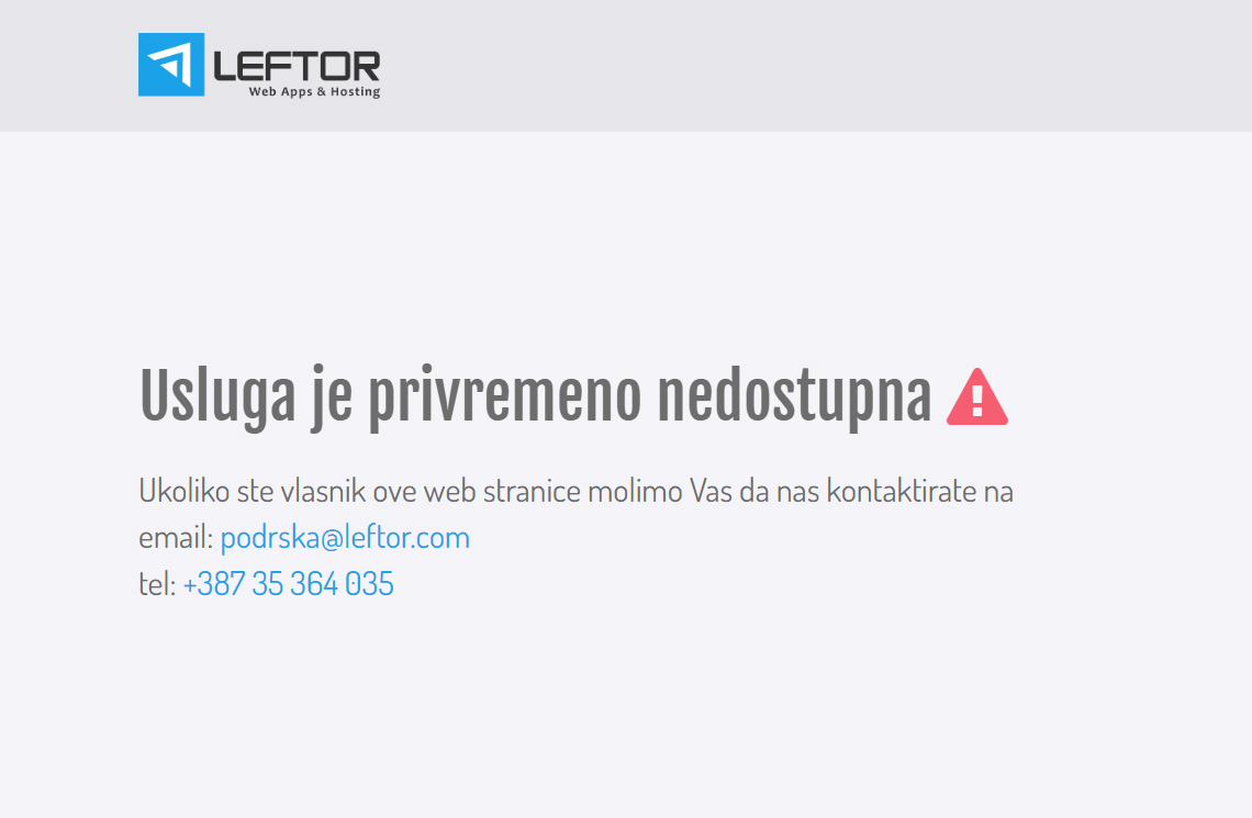 Poslije sajta Grada Doboja, pao i sajt RTV Doboj – građani plaćaju šlamperaj