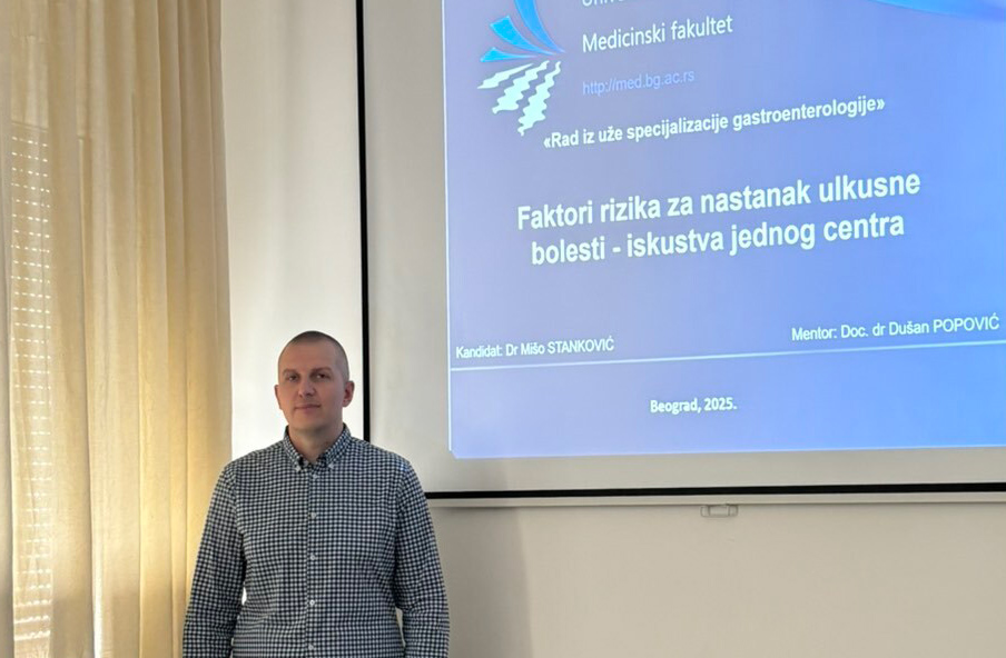 Dr Mišo Stanković novi gastroenterohepatolog u dobojskoj bolnici
