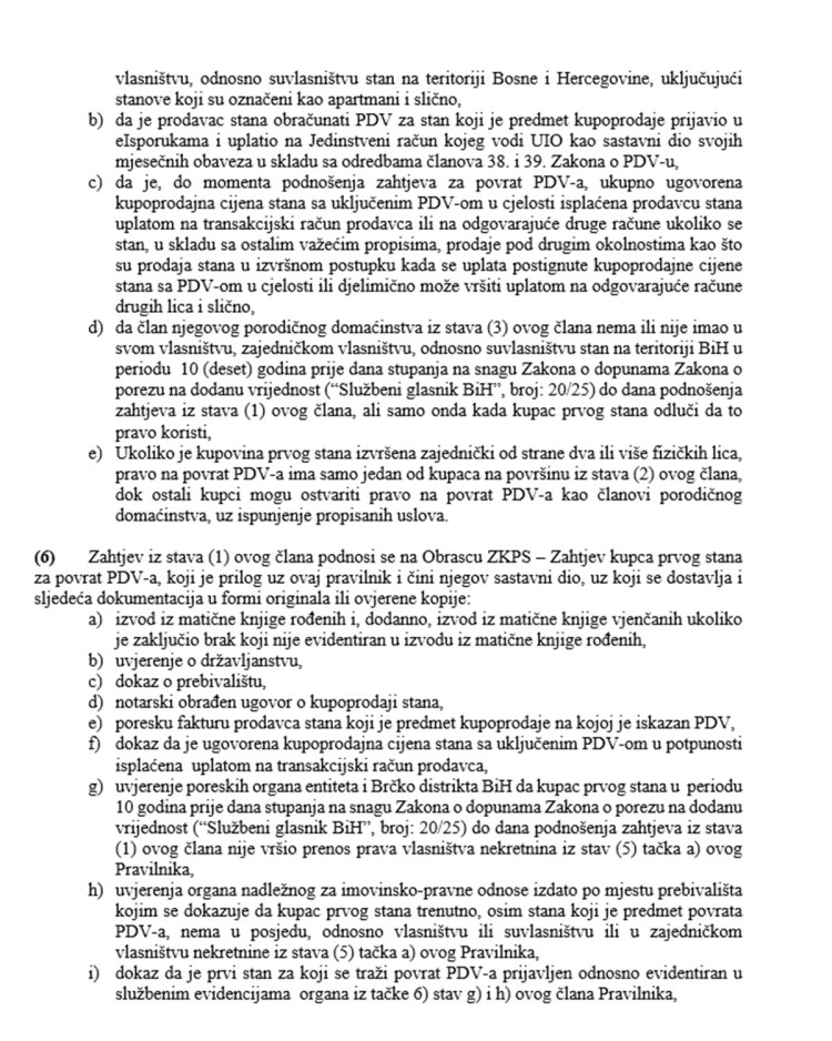 povrat PDV pravilnik 02