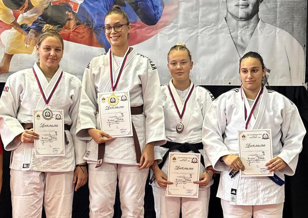 DOBOJ: Džudistkinje Athlete M briljirale na Prvenstvu Republike Srpske