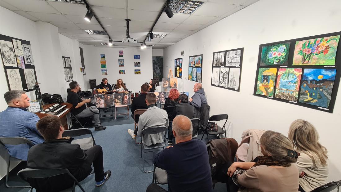 DOBOJ Promovisana knjiga Zvjezdana i vukodlak 01