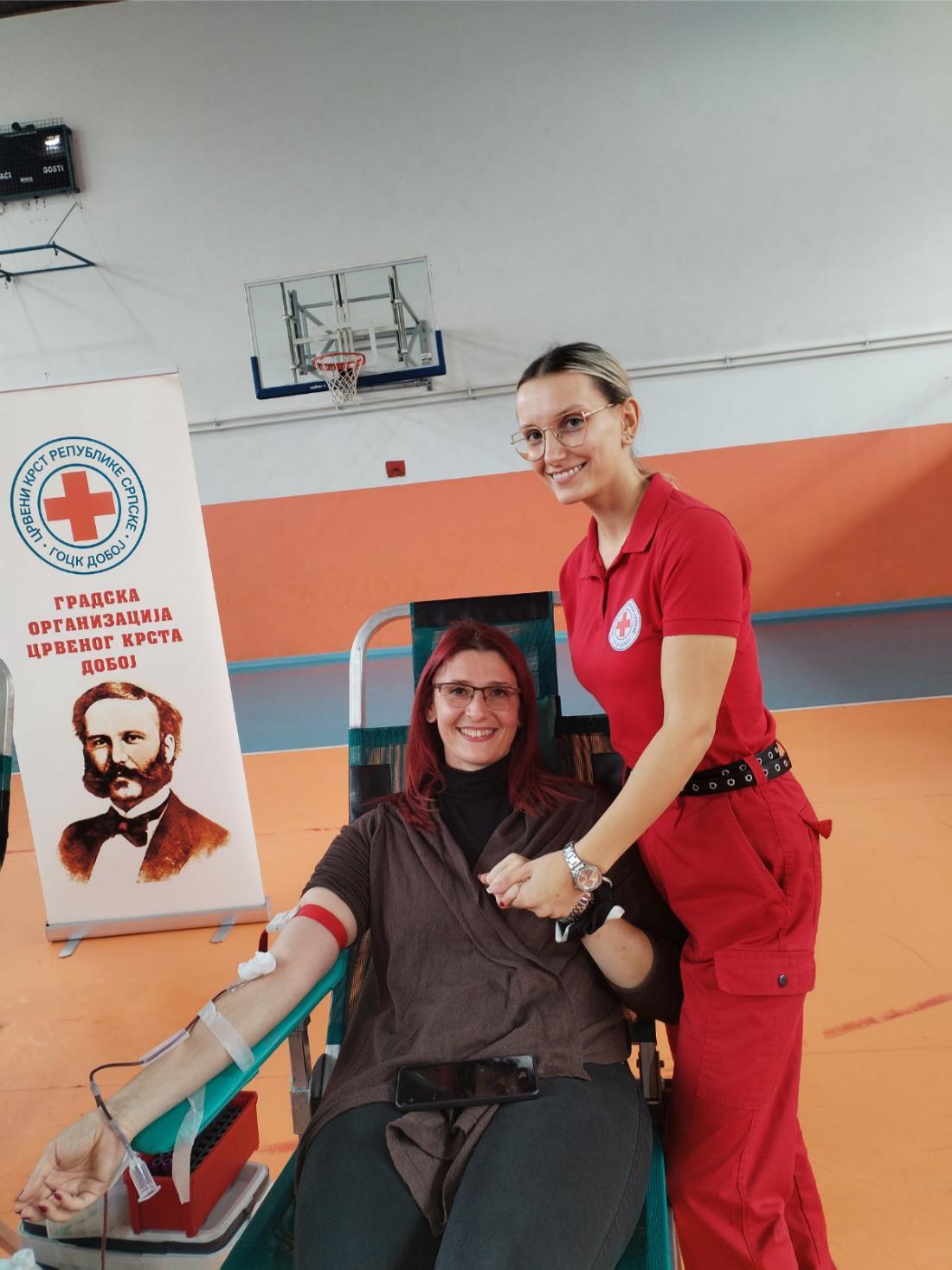 DOBOJ U akciji Crvenog krsta prikupljene 64 doze krvi 01