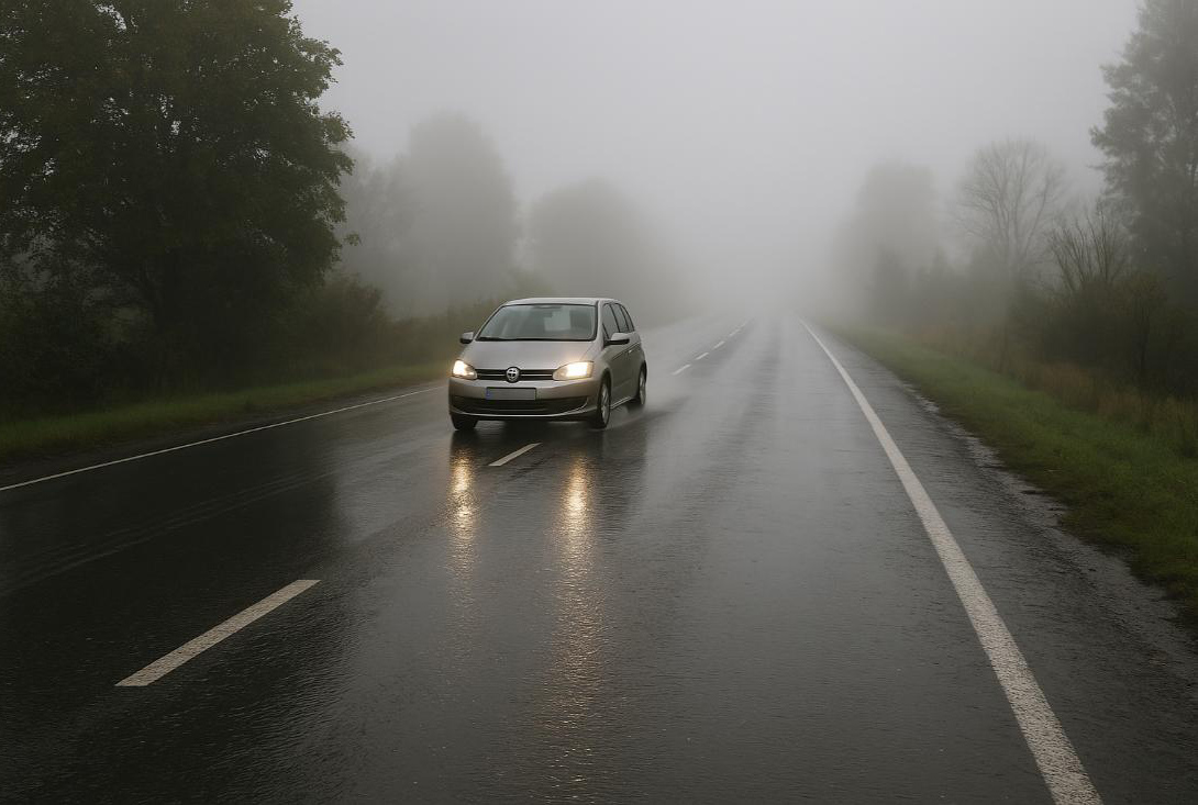 PUTEVI: Saobraćaj se odvija po pretežno mokrim i klizavim kolovozima, uz mjestimičnu maglu