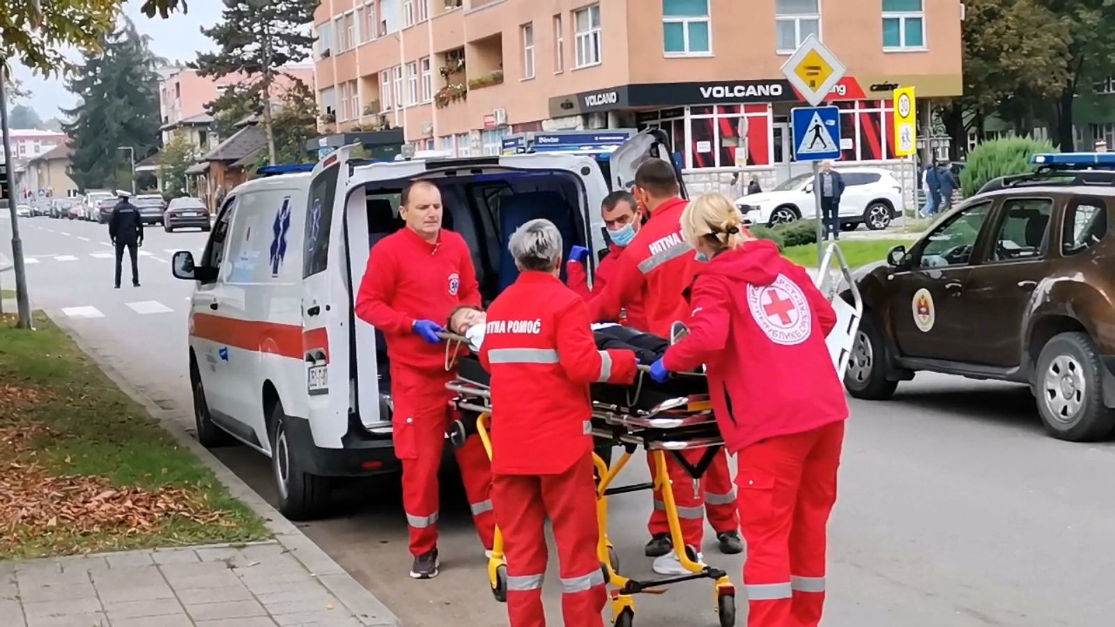 DOBOJ Realizovana pokazna vježba u slučaju zemljotresa 02