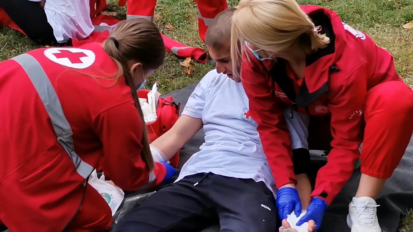 DOBOJ Realizovana pokazna vježba u slučaju zemljotresa 03