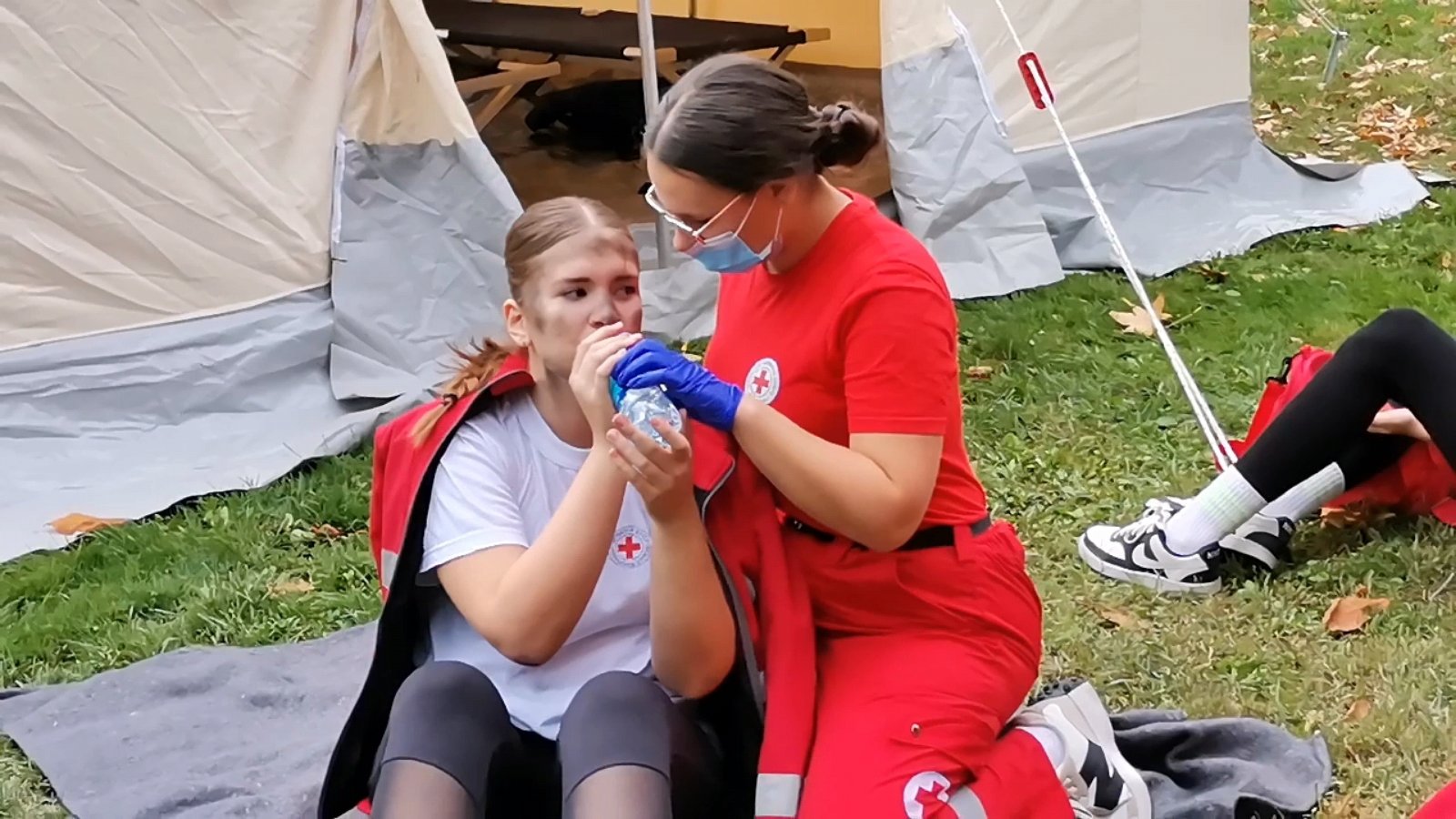 DOBOJ Realizovana pokazna vježba u slučaju zemljotresa 06