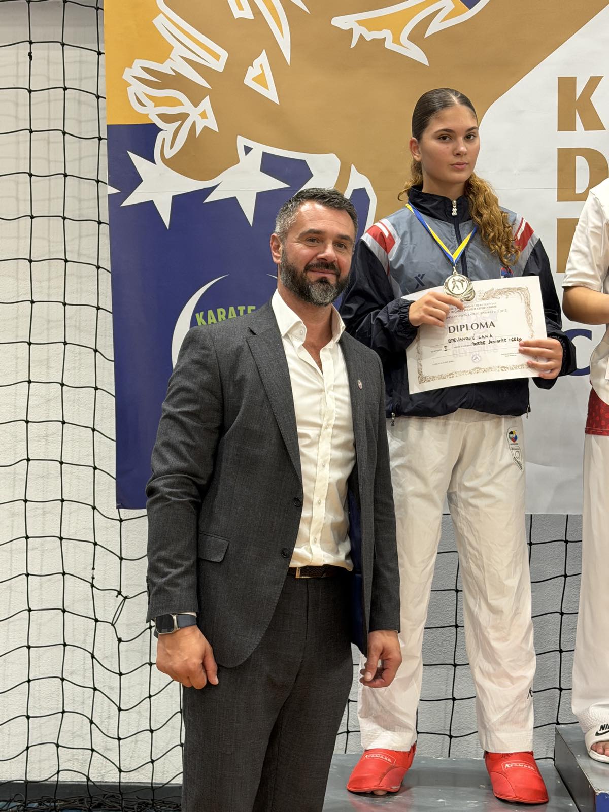 stevanovic lana viceprvak bih u karateu KK Sloga Doboj 03