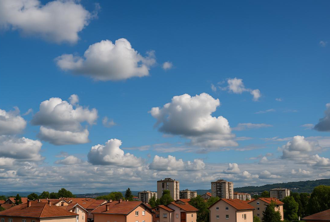 VRIJEME: Promjenljivo oblačno uz sunčane periode, najviša dnevna temperatura do 19 stepeni