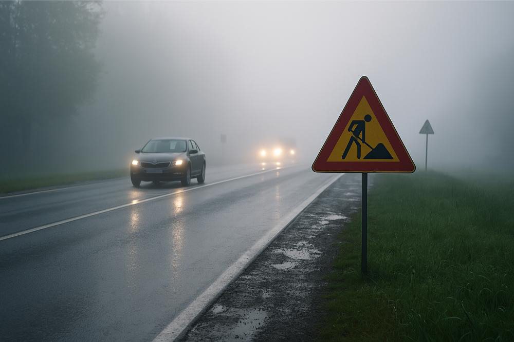 Stanje na putevima u Republici Srpskoj: Vlažan kolovoz, magla i brojni radovi
