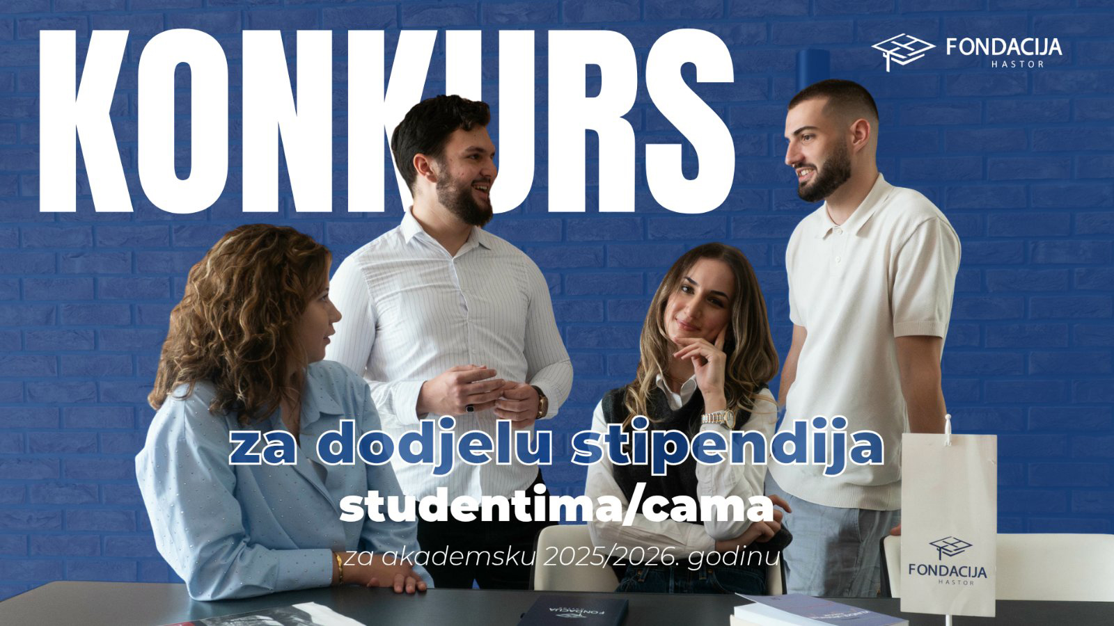 Konkurs za dodjelu stipendija studentima/cama za akademsku 2025/2026. godinu