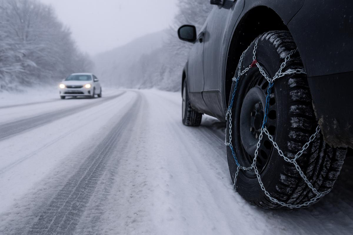 Zimske gume i lanci od 1. novembra – vozači, spremite se na vrijeme