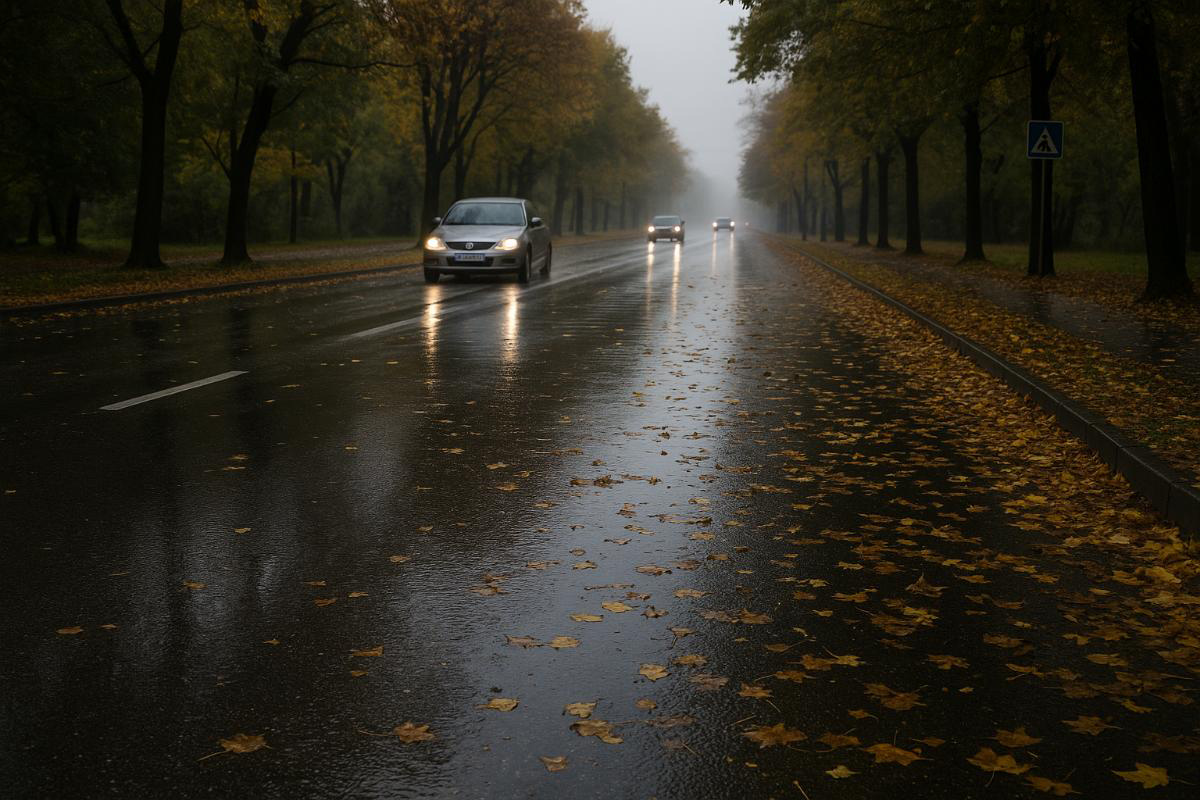 PUTEVI: Mokri kolovozi i opalo lišće usporavaju saobraćaj