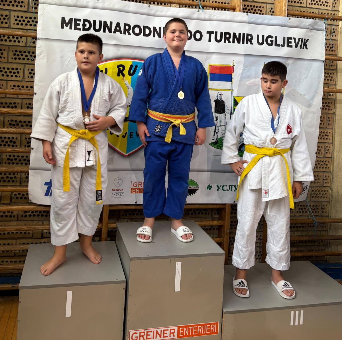 Dzudisti Ozrena iz Doboja briljirali na medjunarodnom turniru u Ugljeviku 03