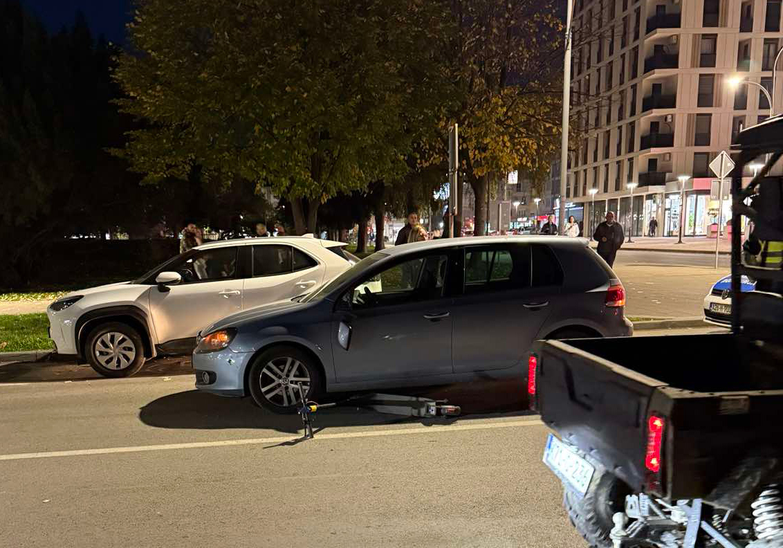 DOBOJ: Povrijeđen maloljetni vozač trotineta