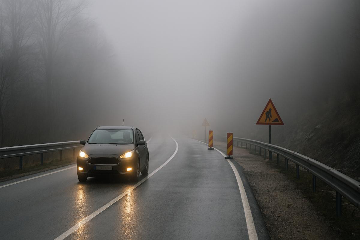 Stanje na putevima: Magla, radovi i povremene obustave saobraćaja