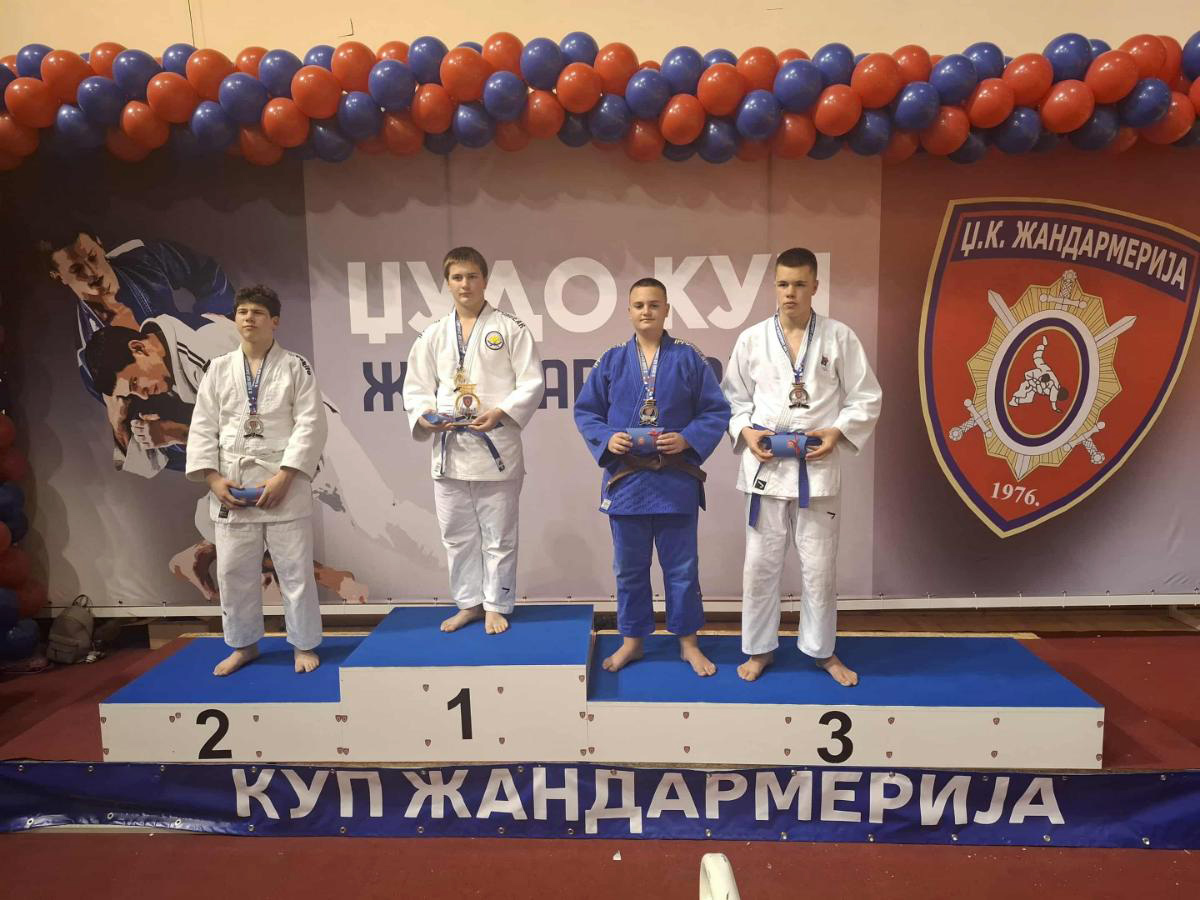 PETROVO: Nikša Jeremić bronzani na „Kupu Žandarmerije“ u Beogradu