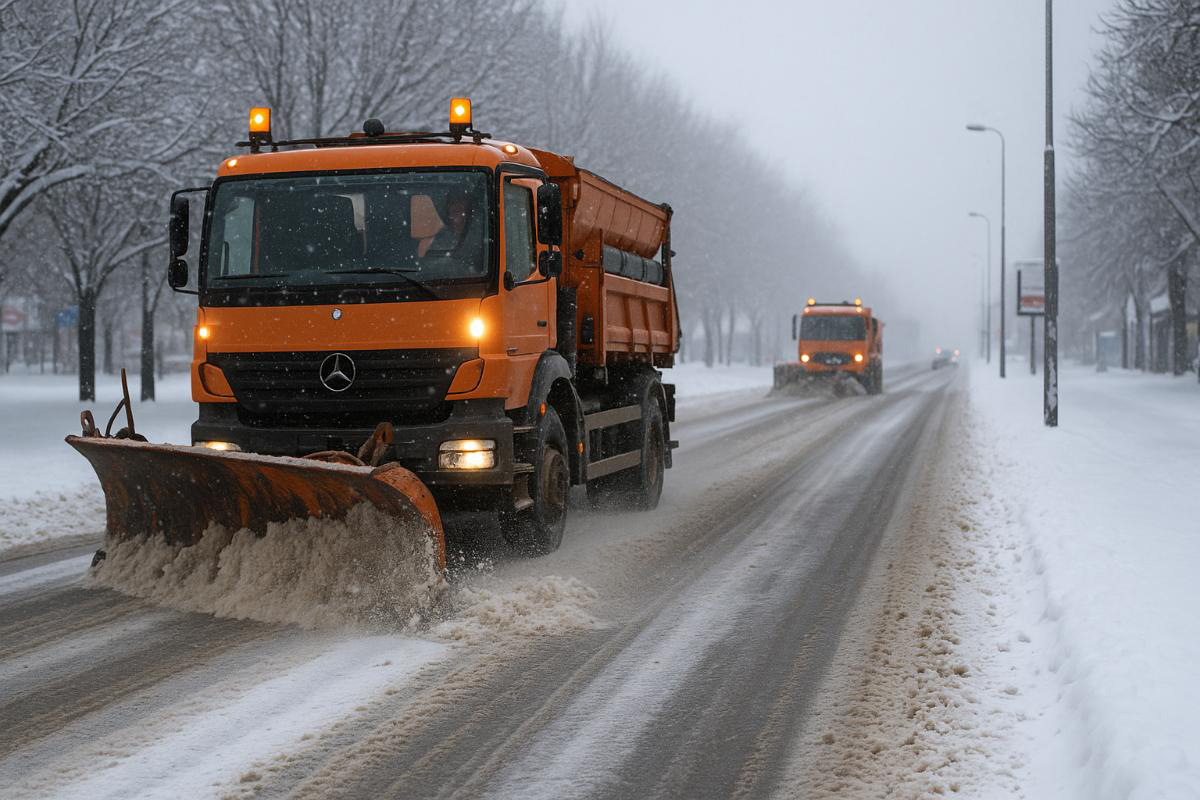 DOBOJ: Putevi prohodni, zimske službe na terenu
