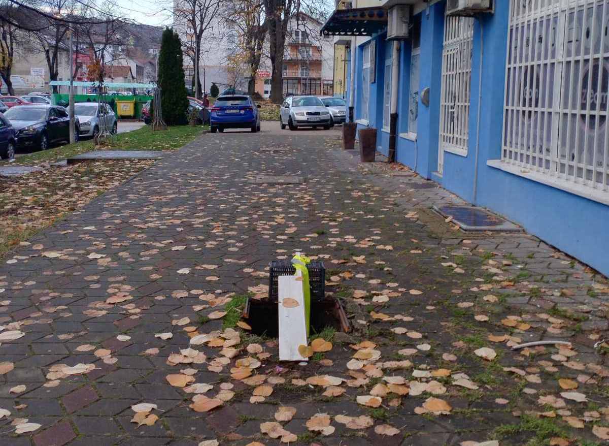 DOBOJ – OPASNOST NA TROTOARU: Ko će odgovarati ako se neko povrijedi?