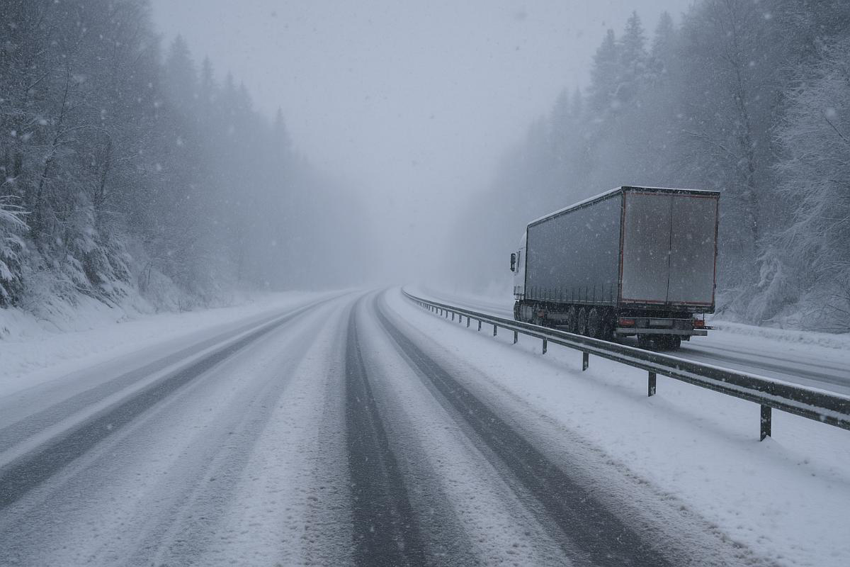 PUTEVI: Zbog snijega i leda obustava za šlepere na Romaniji, usporena vožnja na brojnim dionicama