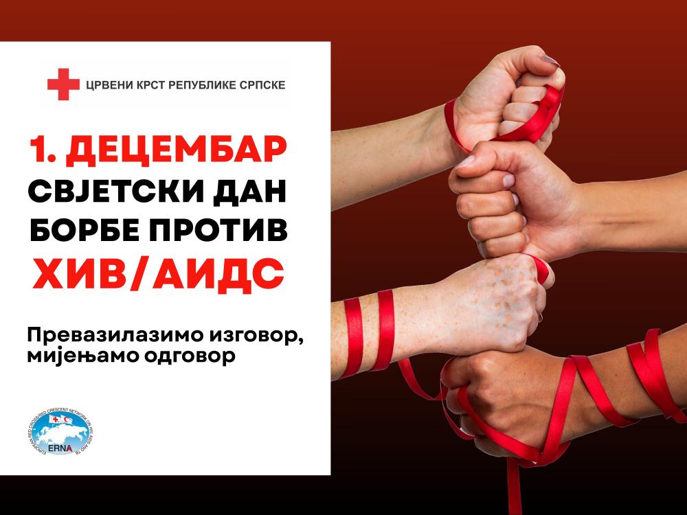 SVJETSKI DAN BORBE PROTIV HIV/AIDS-a: “Prevazilazimo izgovor, mijenjamo odgovor”