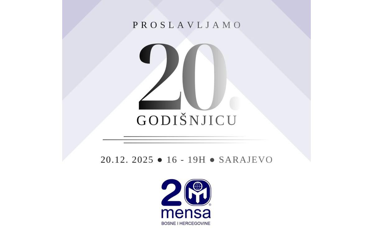 Mensa Bosne i Hercegovine obilježava 20 godina postojanja