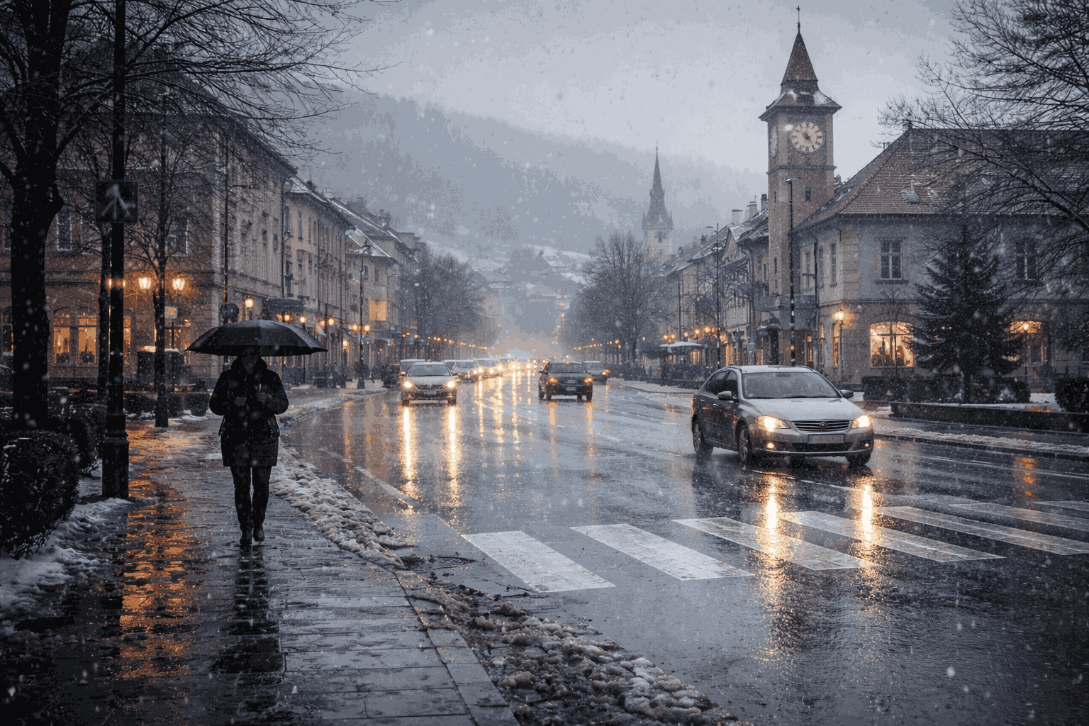 VRIJEME: Kiša i zahlađenje, ponegdje susnježica i snijeg