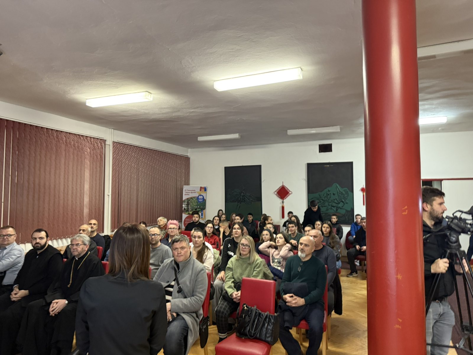 Gimnazijalci Doboj promocija filma 01