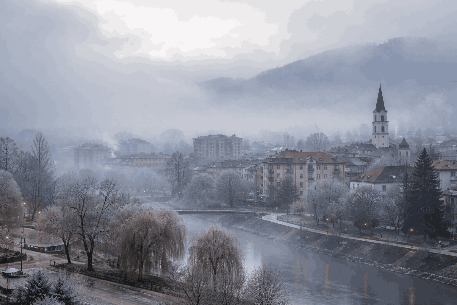 VRIJEME: Pretežno oblačno i hladno — moguća magla i sumaglica