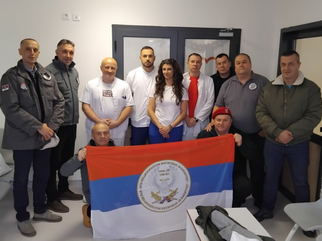 DOBOJ:  Pripadnici 65. puka VRS darovali krv