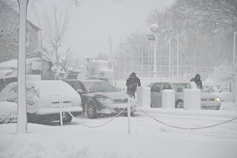 VRIJEME: Hladan dan uz povremeni snijeg širom Republike Srpske
