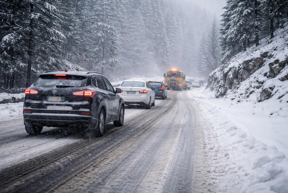PUTEVI: Svi pravci prohodni, zimski uslovi otežavaju vožnju