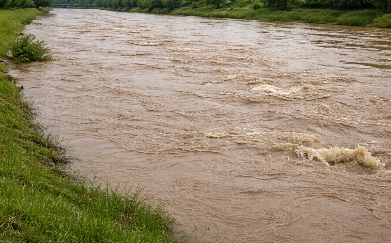 DOBOJ: Vodostaj rijeke Bosne raste, ispod kote redovne odbrane