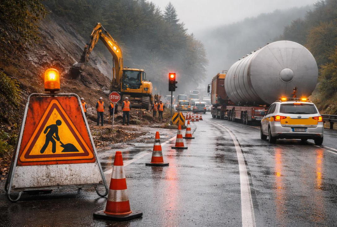 PUTEVI: Oprez zbog radova, minerskih obustava i vangabaritnih prevoza