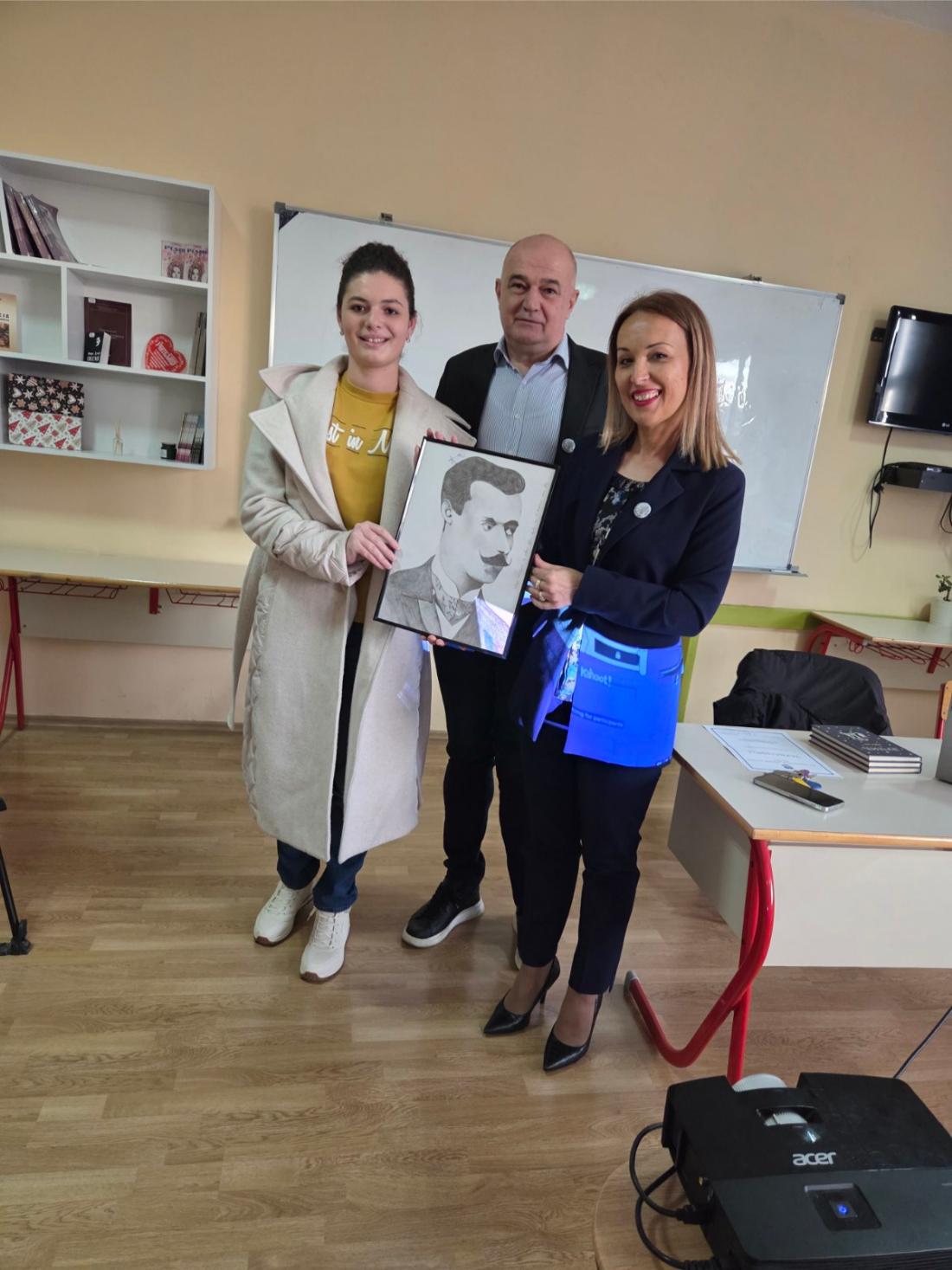 DOBOJ Gimnazija i Tehnicka skola zajedno obiljezile 155 godina od rodjenja Jovana Ducica 06