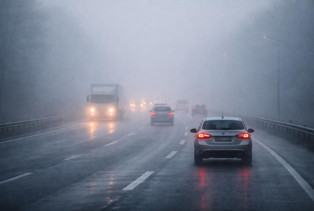 PUTEVI: Gusta magla jutros smanjuje vidljivost i otežava odvijanje saobraćaja