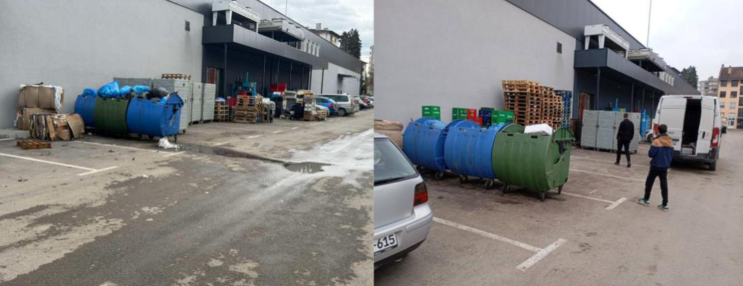 Tropic odgovorio na primjedbe građana: Najavljene dodatne mjere uređenja prostora iza marketa u Doboju