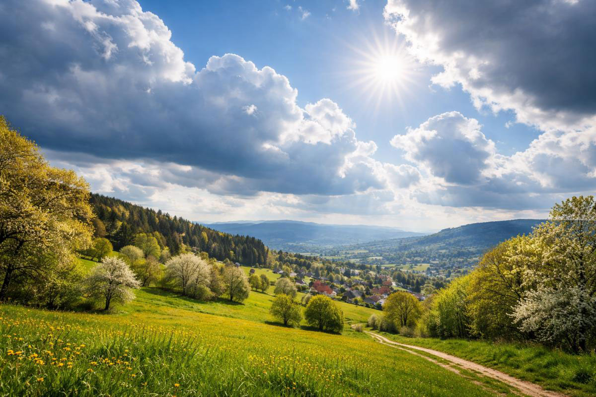 VRIJEME: Danas promjenljivo oblačno uz sunčane periode