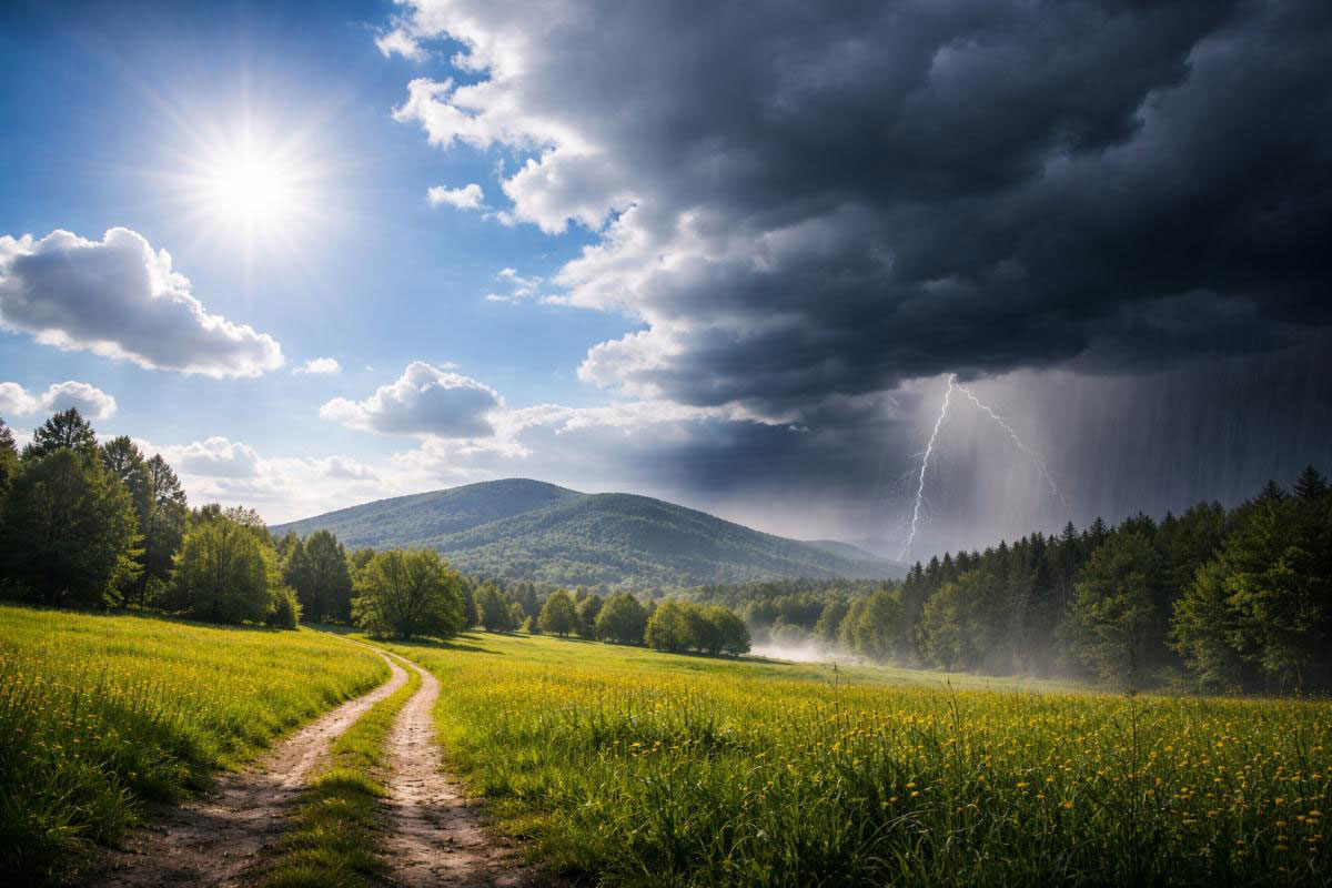 VRIJEME: Prije podne sunčani periodi, poslije podne lokalkni pljuskovi