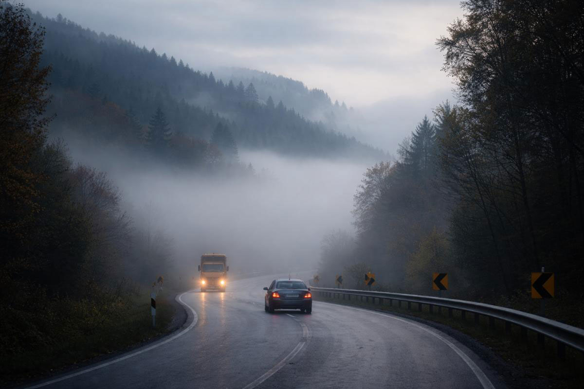 PUTEVI: Magla u kotlinama, oprez zbog odrona i brojnih radova na putevima