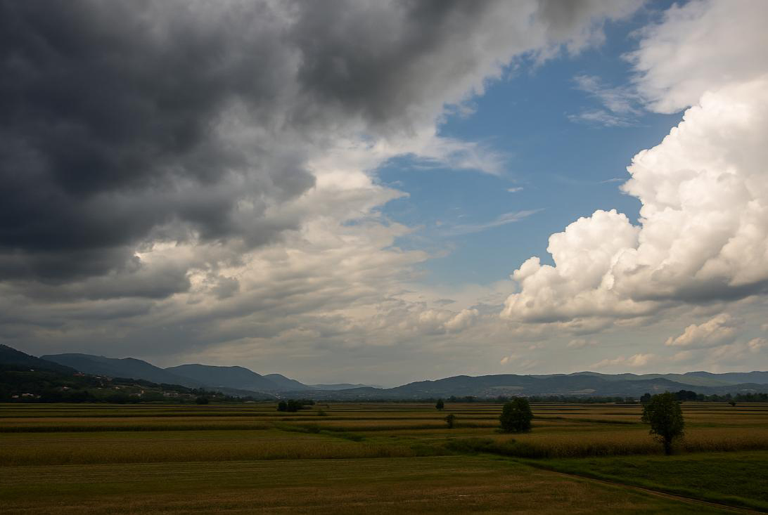 VRIJEME: Promjenljivo oblačno uz povremenu slabu kišu