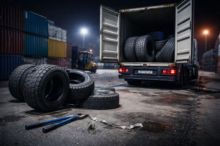 DOBOJ: Osumnjičen da je ukrao kamionske gume