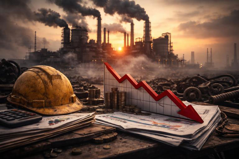 CRNI PODACI NA POČETKU GODINE: Industrija u slobodnom padu, domaće tržište potonulo!