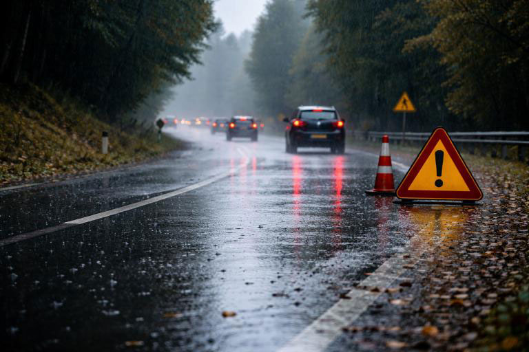 PUTEVI: Oprez - kolovozi klizavi